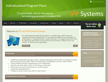 Tablet Screenshot of ippsystems.com